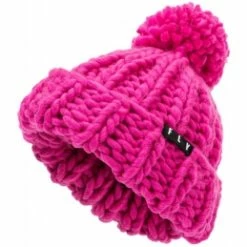 Marque Bonnet Fly Femme Chunky Pom Rose