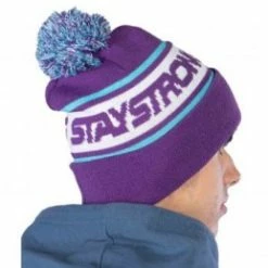 Marque Bonnet StayStrong Faster Bobble - Violet -Vente De Vélos Pas Cher bonnet staystrong faster bobble purple 1 2