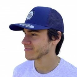 Marque Casquette Pride Trucker Patch Mesh Navy Blue