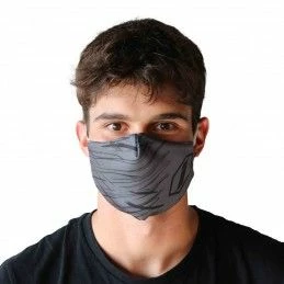 Marque Masque De Protection Inspyre® - Gris Foncé 1 Marque Masque De Protection Inspyre® - Gris Foncé