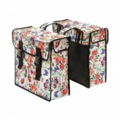 Marque Sacoche Arrière Double Basil® Mara Floraison XL - 35L