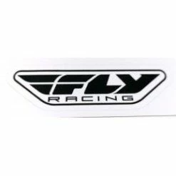 Marque Sticker Fly® Racing - Noir Sur Blanc