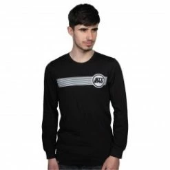 Marque T-Shirt L/S Staystrong Icon Stripe Black