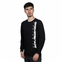 Marque T-Shirt L/S Staystrong Icon Worldwide Black