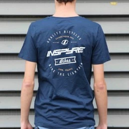 Marque Tshirt Inspyre Ride The Lightning Navy Blue 2 Marque Tshirt Inspyre Ride The Lightning Navy Blue – Image 2