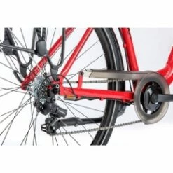 Marque VELO CITY BIKE 28" Rouge - Cadre 19" -Vente De Vélos Pas Cher velo city bike 28 rouge cadre 19 4
